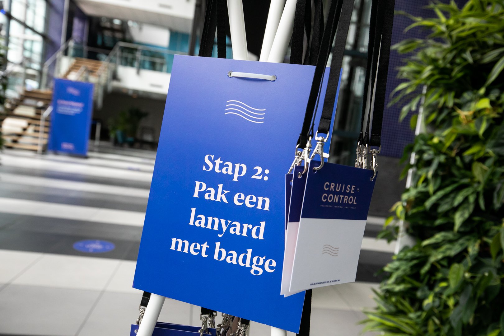 Check-in: lanyard