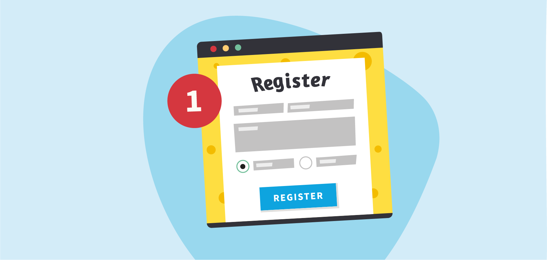 How to set up an online event registration flow