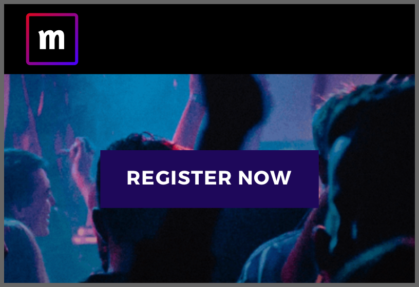 Template voor een festival website